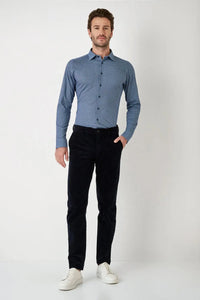 Kent Flex Shirt 522 - Medium Blue DESOTO