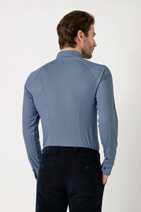 Kent Flex Shirt 522 - Medium Blue DESOTO