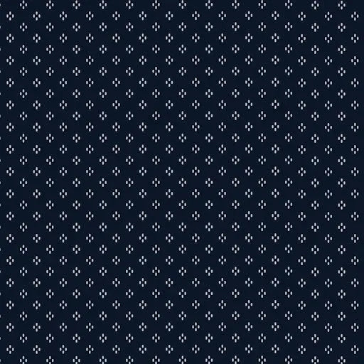 Kent Flex Shirt 581 - Navy Squares DESOTO