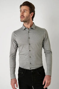 Kent Flex Shirt 710 - Light Grey DESOTO