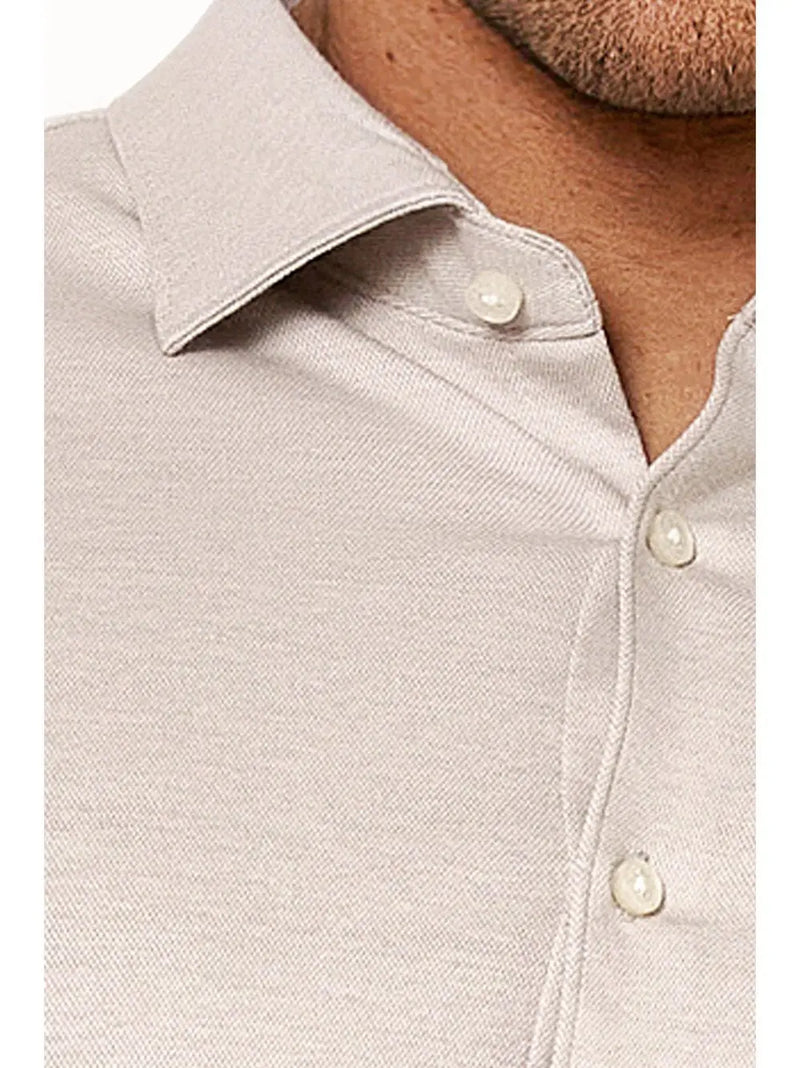 Kent Flex Shirt 804 - Sand DESOTO