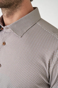 Kent Flex Shirt 872 - Sand DESOTO