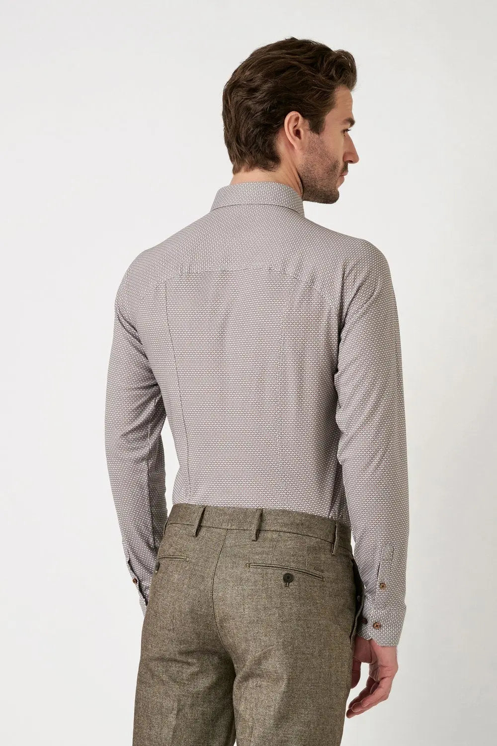 Kent Flex Shirt 872 - Sand DESOTO