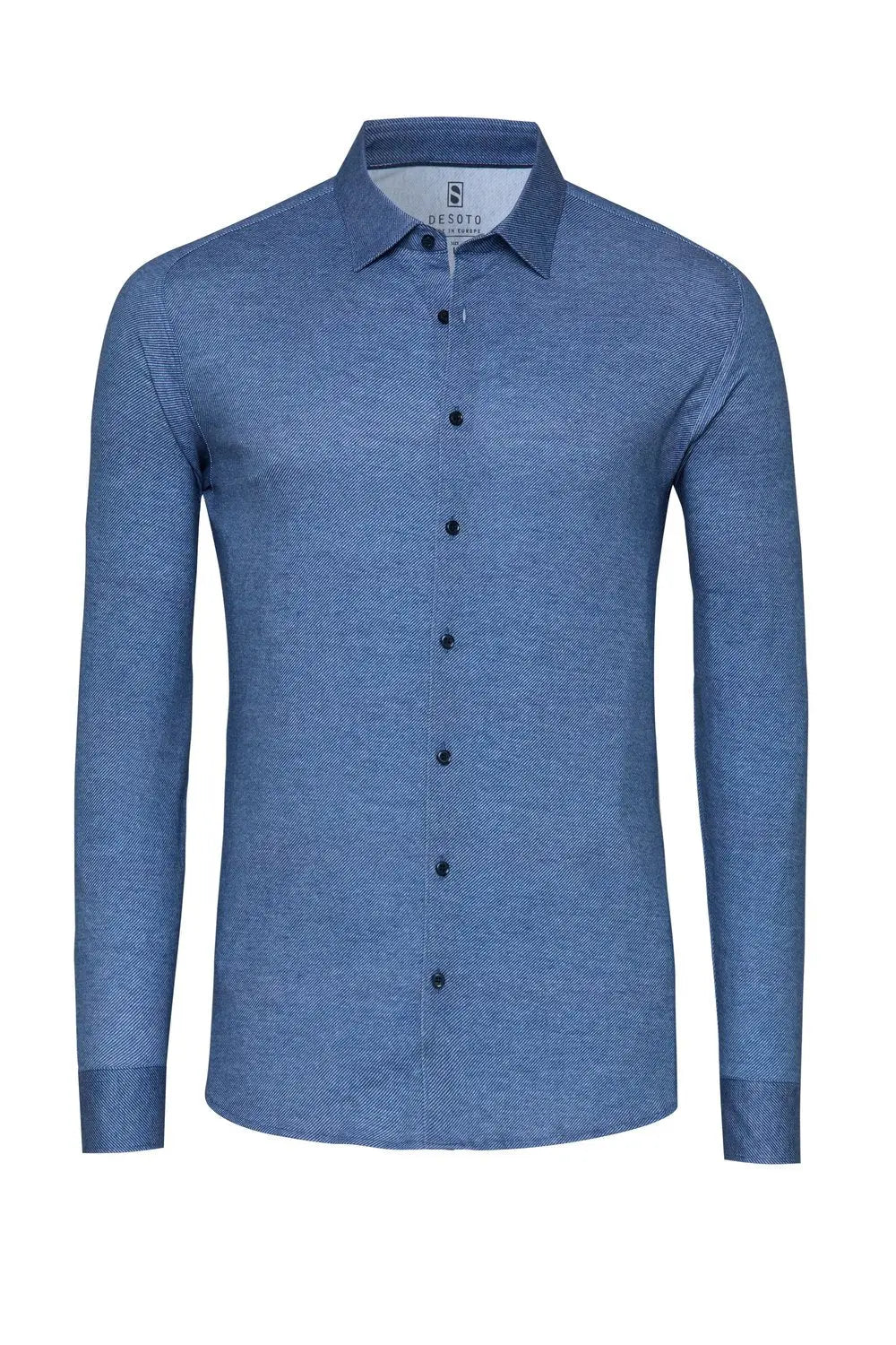 Kent Flex Shirt Twill 594 - Blue Twill DESOTO