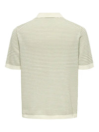 Kian Polo - Egret / Iceberg Green Only & Sons