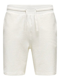 Kian Seersucker Shorts - Cloud Dancer Only & Sons