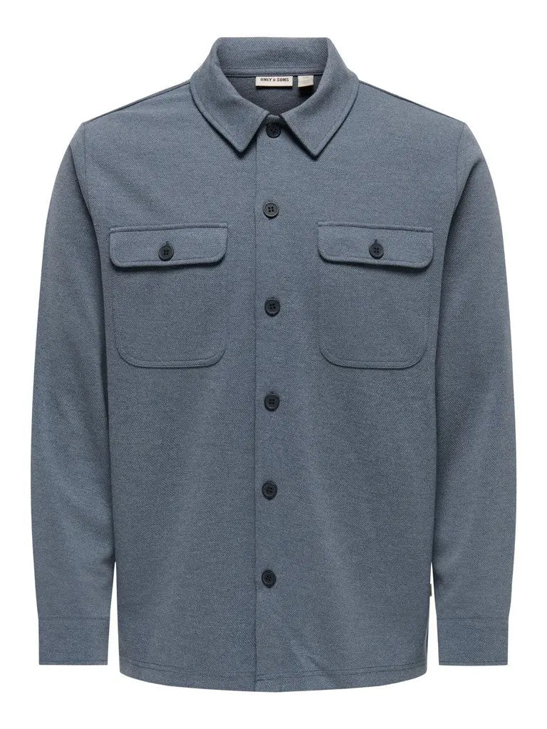 Kodyl Overshirt - Blue Nights Pattern Only & Sons