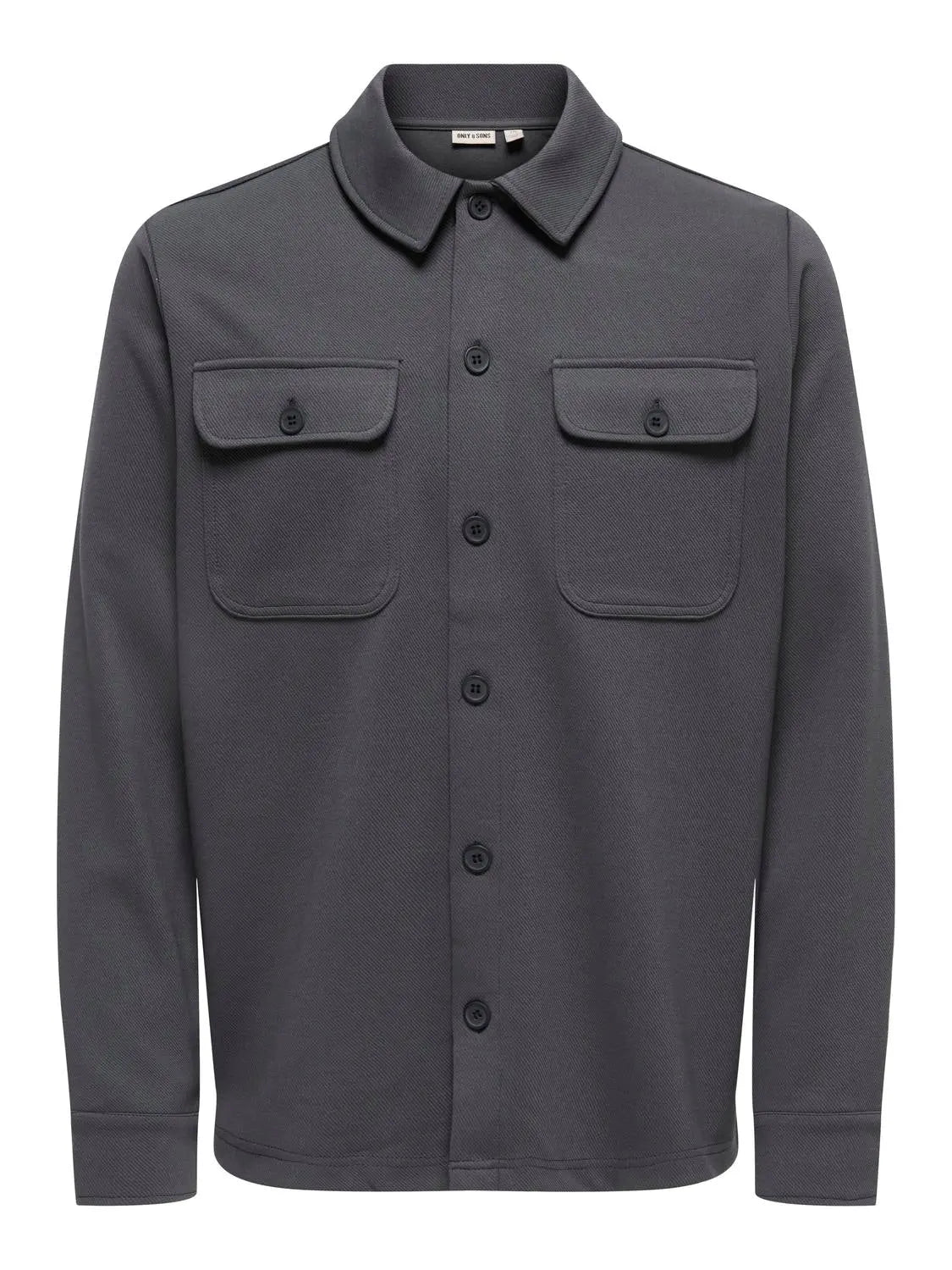 Kodyl Overshirt - Grey Pinstripe Only & Sons