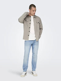 Kodyl Overshirt - Vintage Khaki Only & Sons