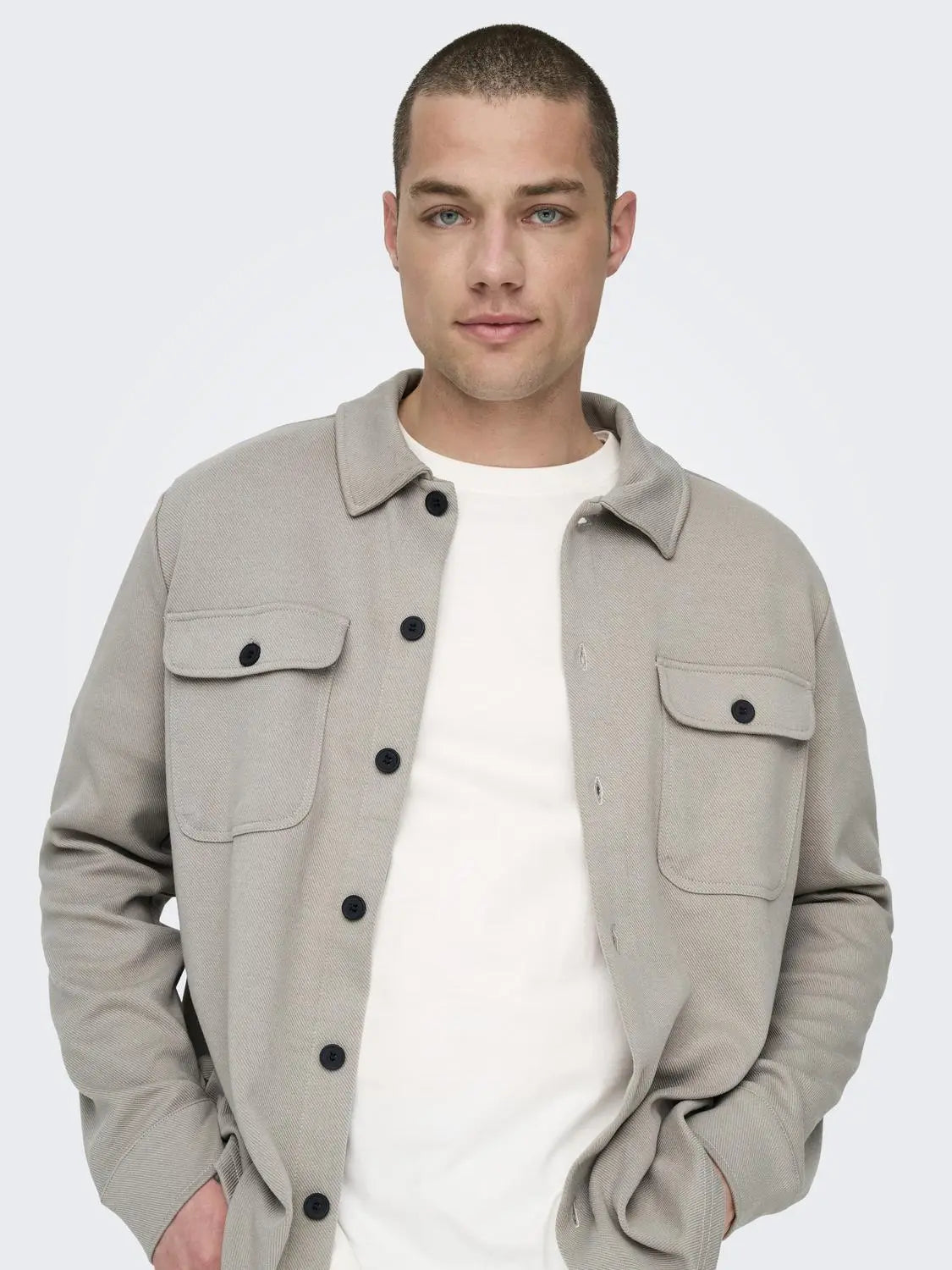 Kodyl Overshirt - Vintage Khaki Only & Sons