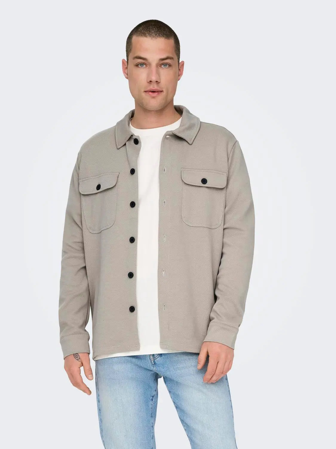 Kodyl Overshirt - Vintage Khaki Only & Sons