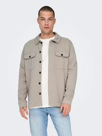 Kodyl Overshirt - Vintage Khaki Only & Sons