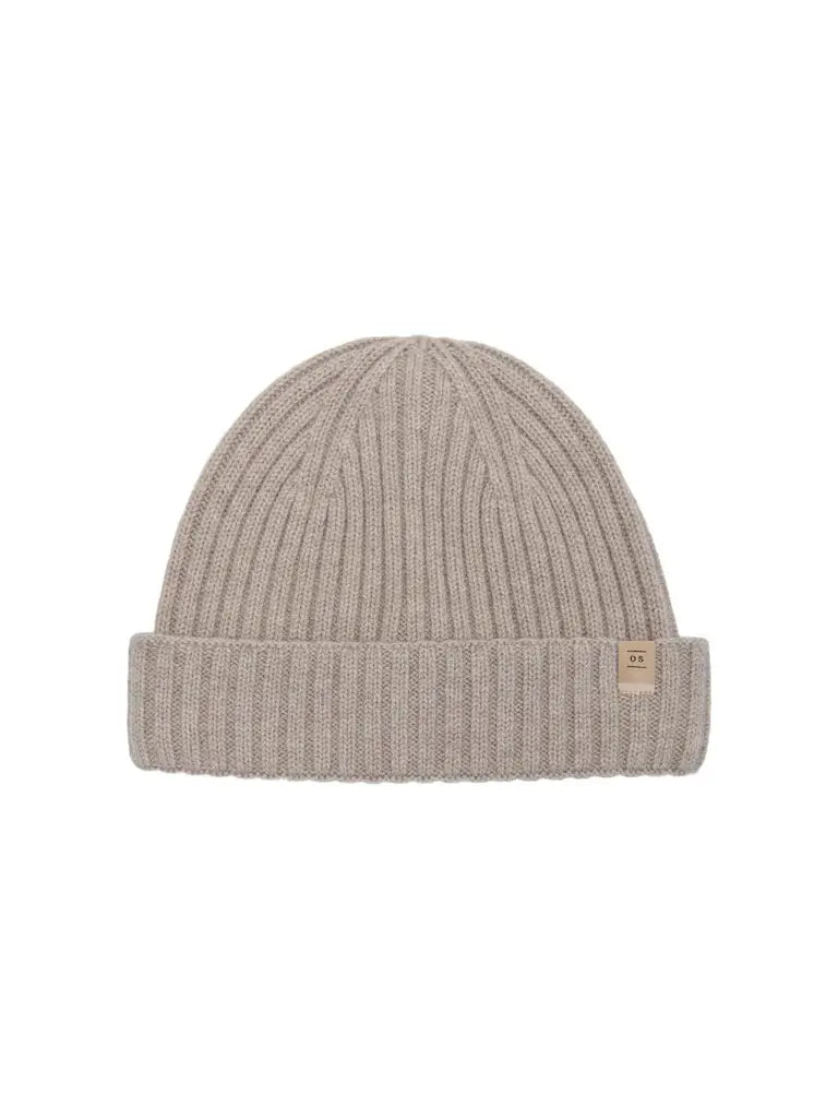 Kyle Merino Beanie - Oatmeal Only & Sons