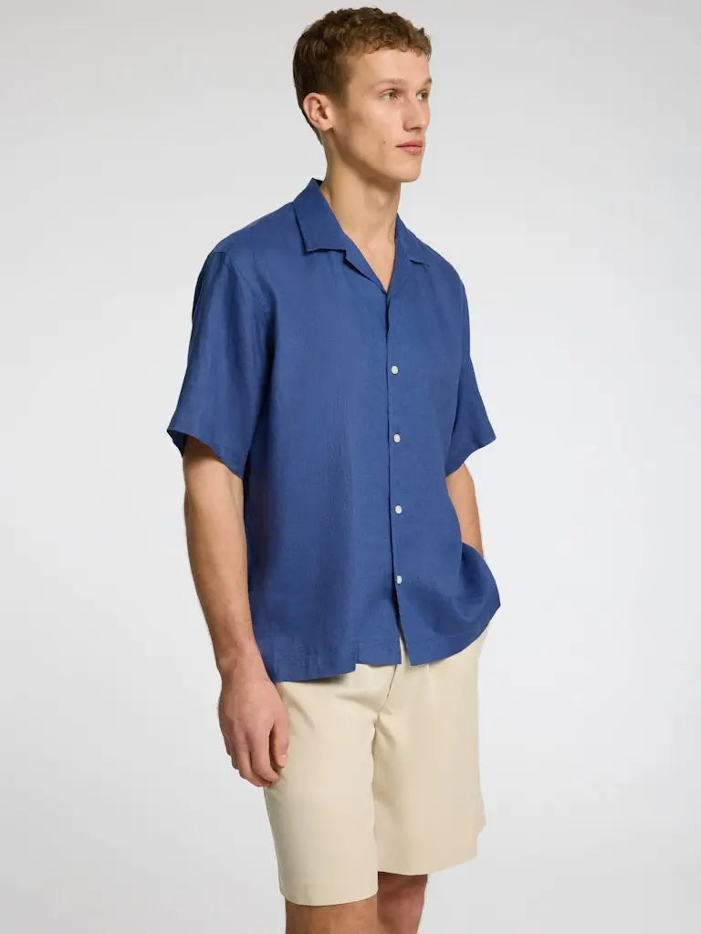 Kylian Linskjorte SS - Oceana Selected Homme