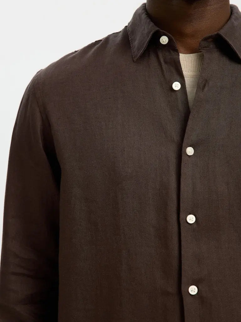 Kylian Regular Linskjorte - Delicioso Selected Homme