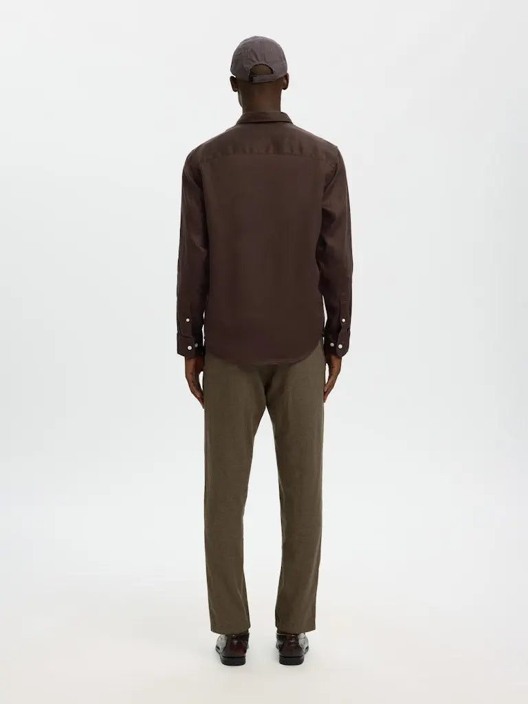 Kylian Regular Linskjorte - Delicioso Selected Homme