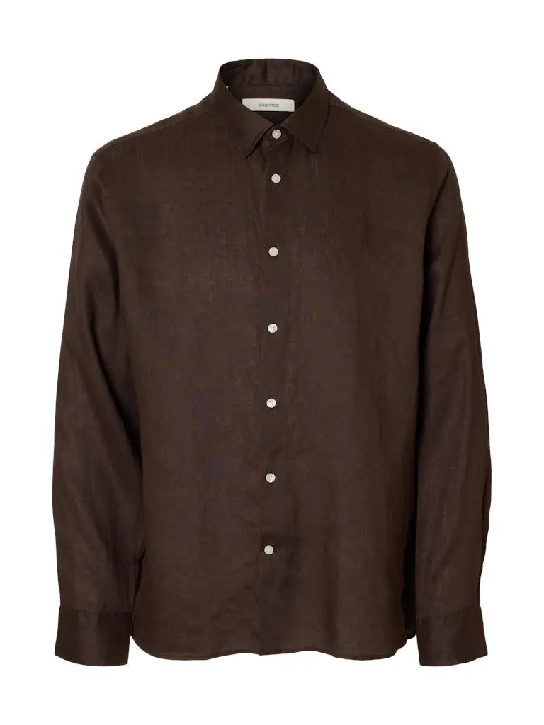 Kylian Regular Linskjorte - Delicioso Selected Homme