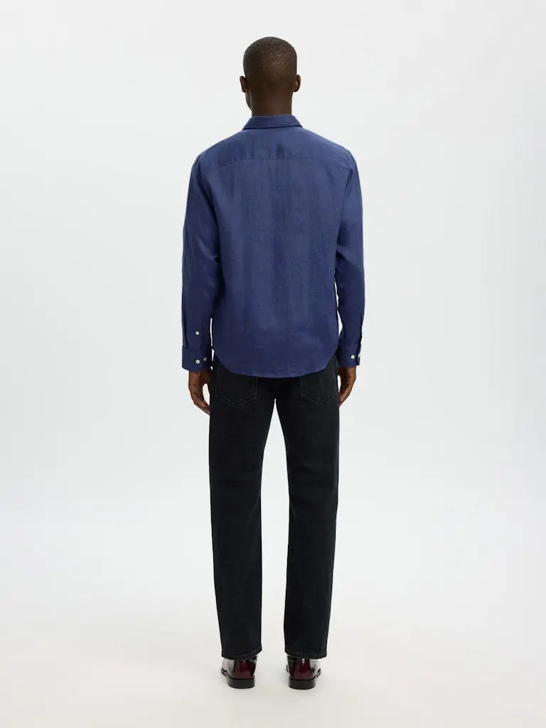 Kylian Regular Linskjorte - Oceana Selected Homme