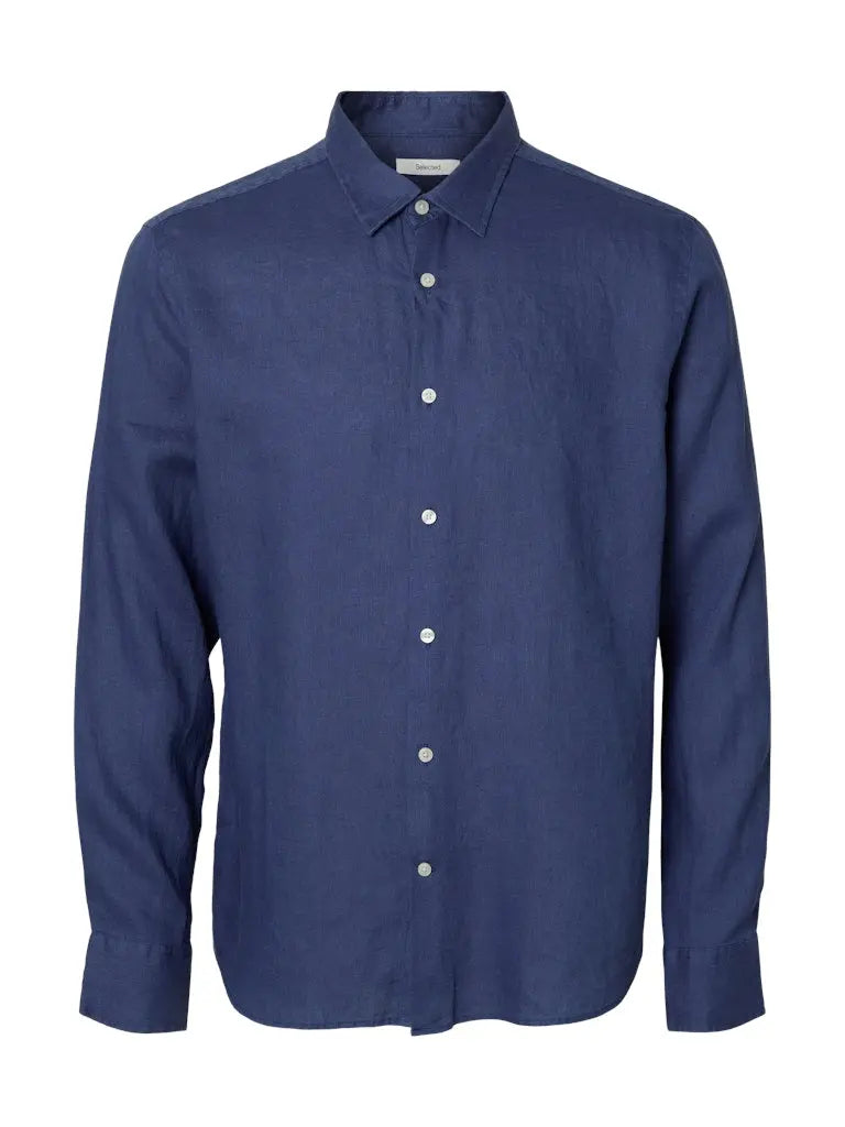 Kylian Regular Linskjorte - Oceana Selected Homme