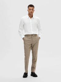 Kylian Regular Linskjorte - White Selected Homme