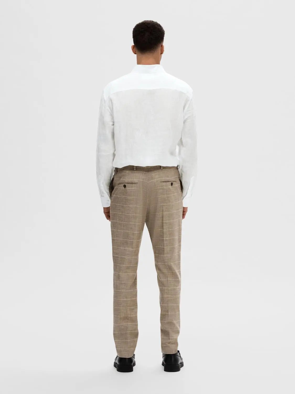 Kylian Regular Linskjorte - White Selected Homme