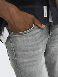 LOOM Flex Jeans Slim 3227 - Grey Denim Only & Sons