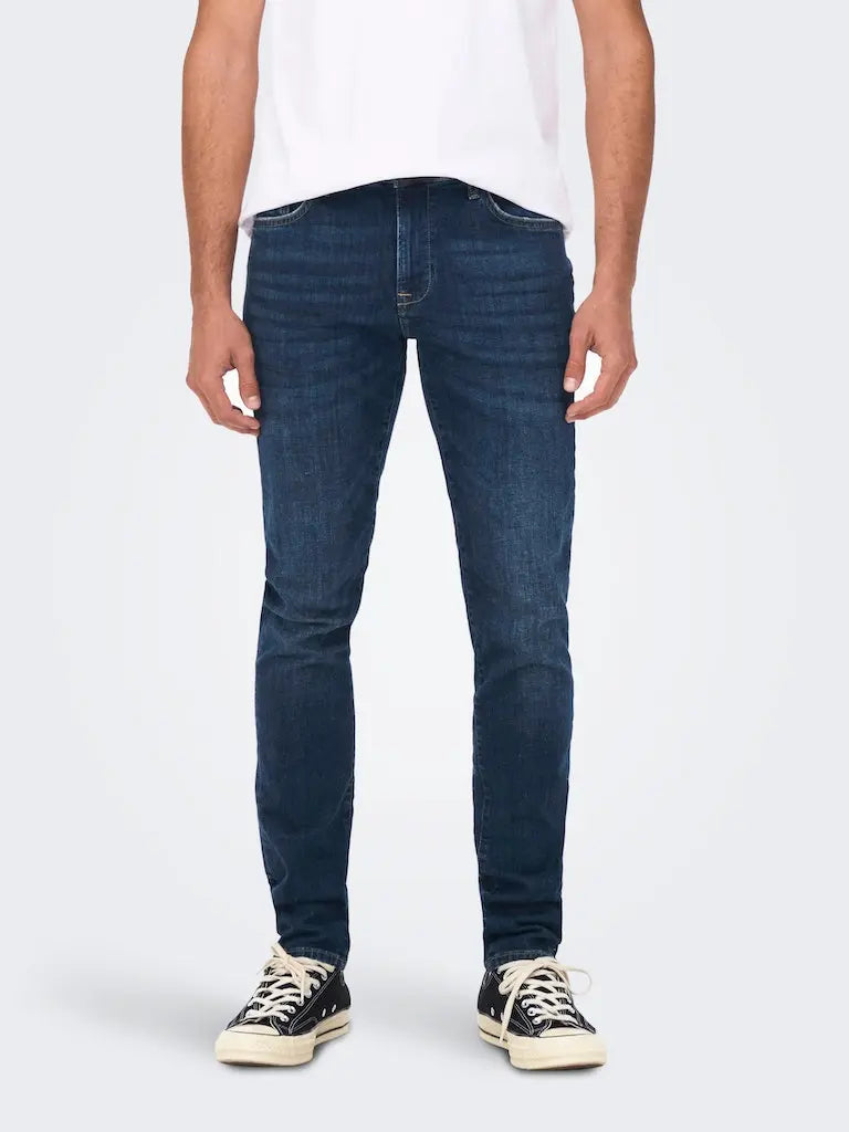 LOOM Flex Jeans Slim 4514 - Dark Blue Only & Sons