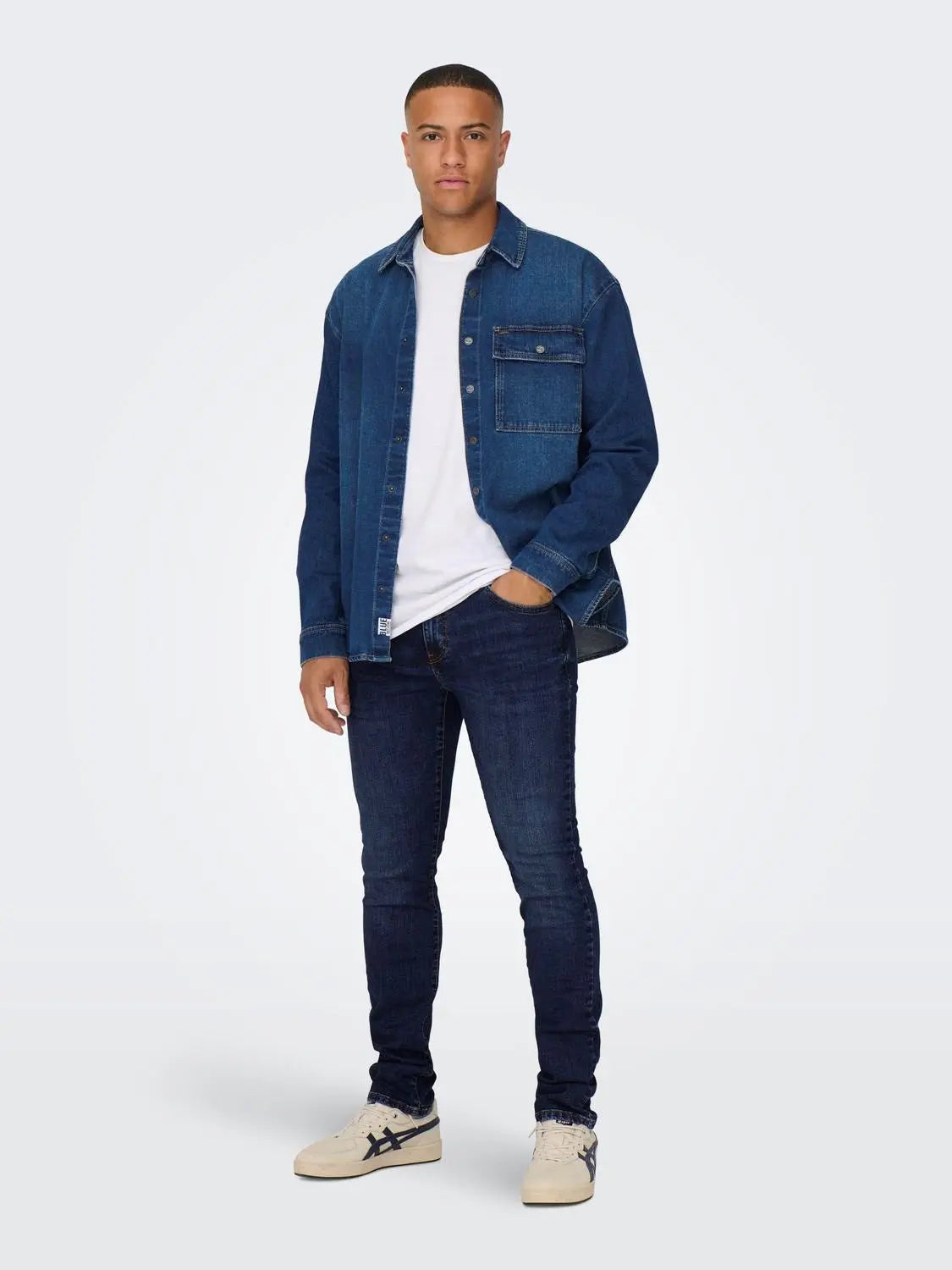 LOOM Flex Jeans Slim 6749 - Dark Blue Denim Only & Sons