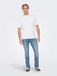 LOOM Flex Jeans Slim 8263 - Light Blue Denim Only & Sons