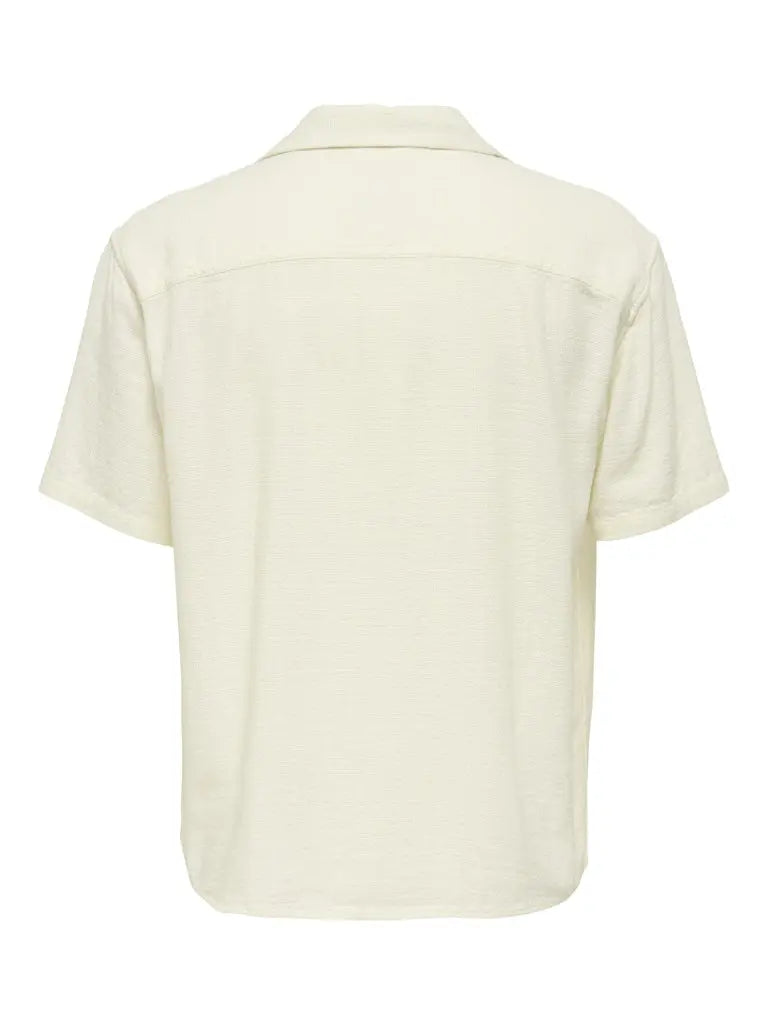 Latham Resort Skjorte - Cloud Dancer Only & Sons