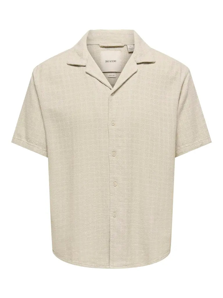 Latham Resort Skjorte - Silver Lining Only & Sons