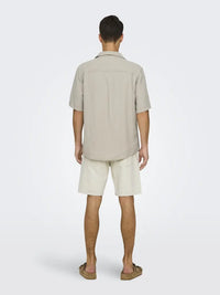 Latham Resort Skjorte - Silver Lining Only & Sons
