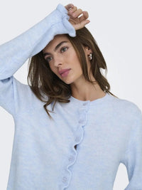 Letty Cardigan - Cashmere Blue Detail JDY