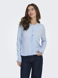 Letty Cardigan - Cashmere Blue Detail JDY