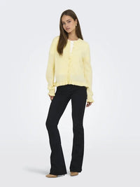 Letty Cardigan - Pastel Yellow Detail JDY