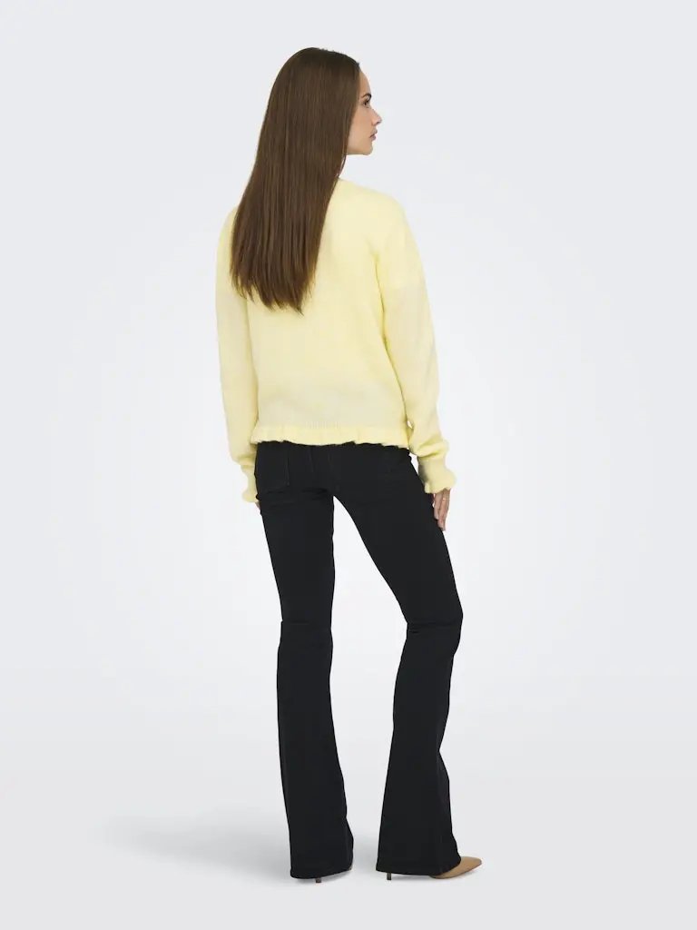 Letty Cardigan - Pastel Yellow Detail JDY