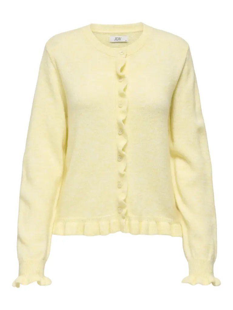 Letty Cardigan - Pastel Yellow Detail JDY