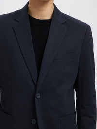 Lewis Jersey Blazer - Dark Navy Selected Homme