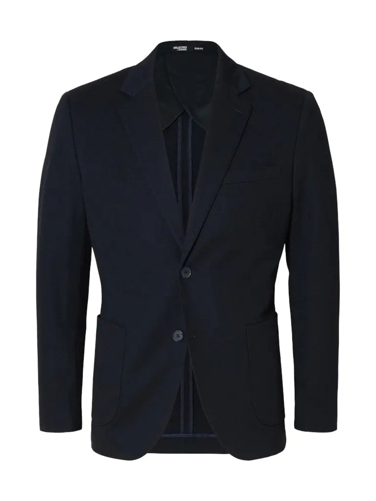 Lewis Jersey Blazer - Dark Navy Selected Homme
