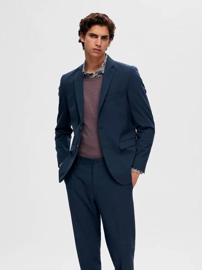 Liam Blazer Flex - Blue Depths Selected Homme