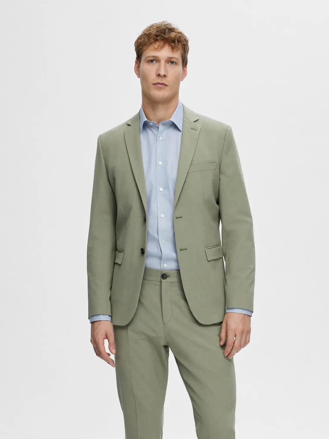 Liam Blazer Flex - Vetiver Selected Homme