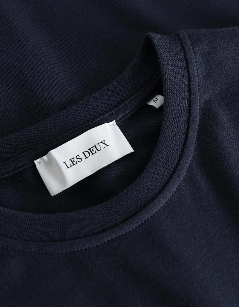 Copenhagen T-Skjorte - Dark Navy/Light Ivory Les Deux