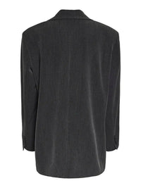 Likka Oversized Blazer - Dark Grey Melange Y.A.S