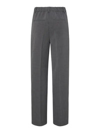 Likka Wide Pants - Dark Grey Melange Y.A.S