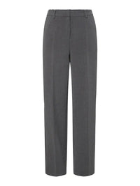 Likka Wide Pants - Dark Grey Melange Y.A.S