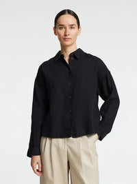 Linnie Linskjorte - Black Selected Femme