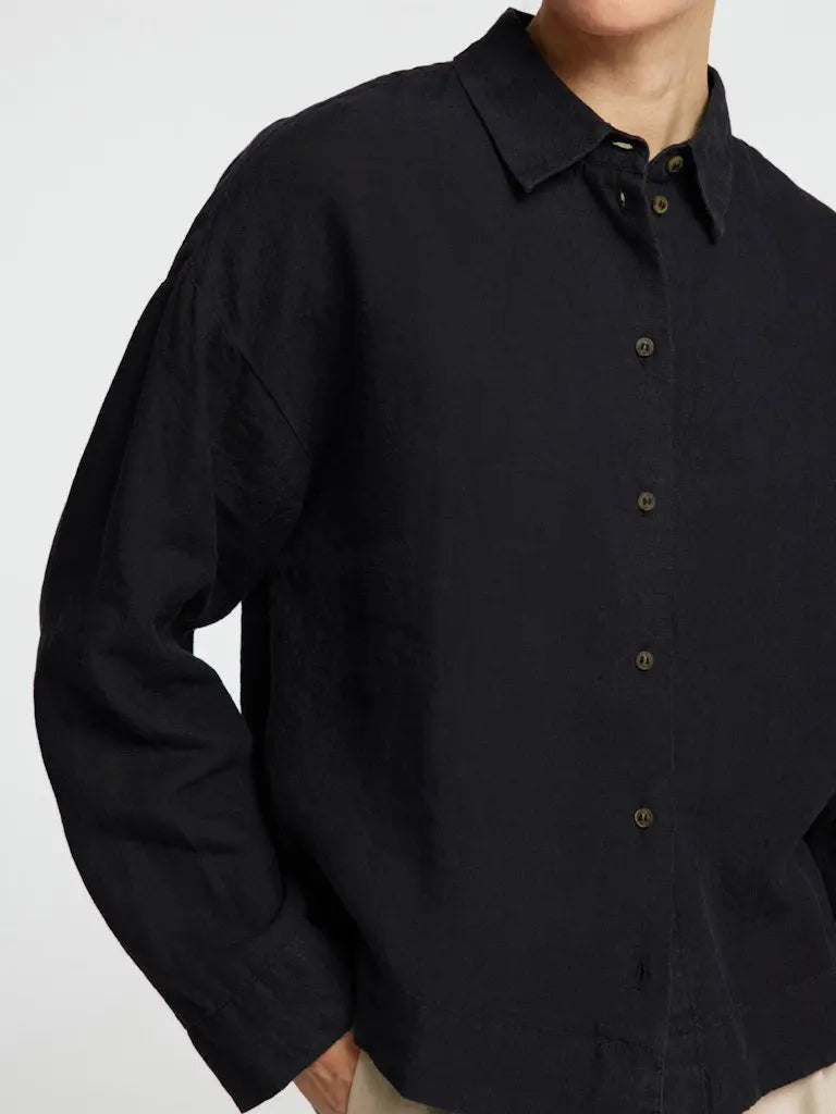 Linnie Linskjorte - Black Selected Femme