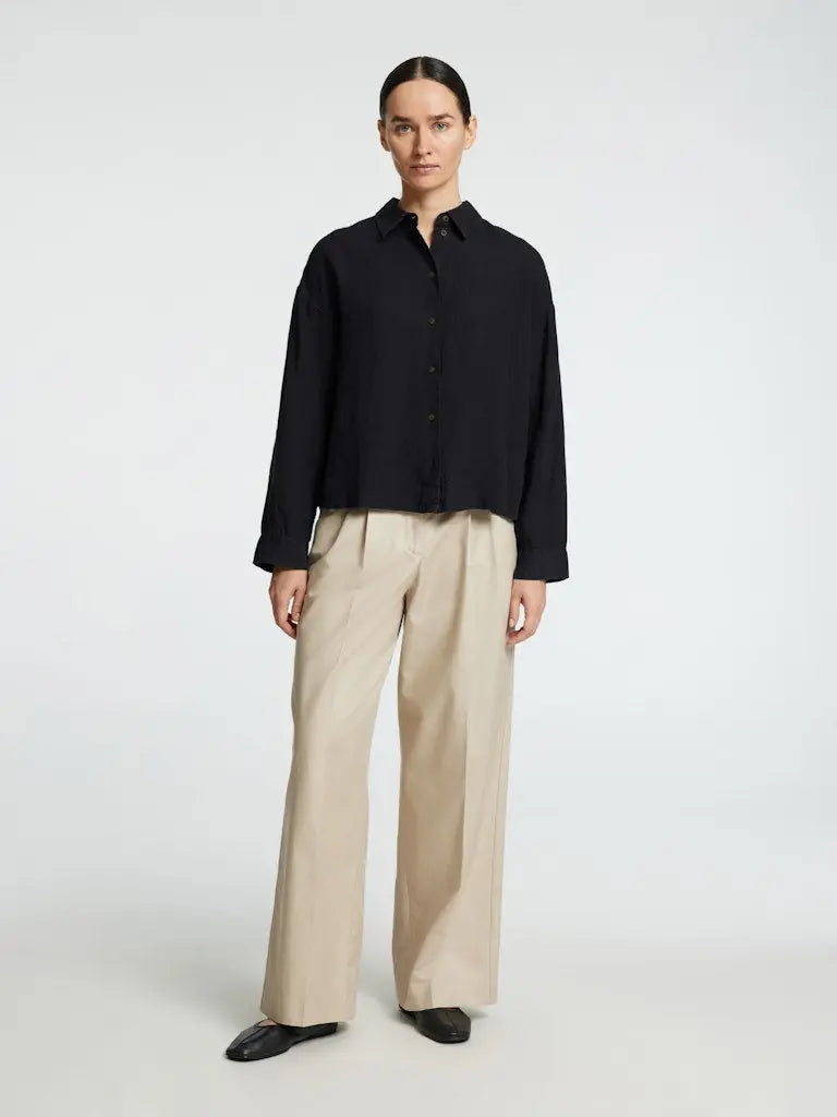 Linnie Linskjorte - Black Selected Femme