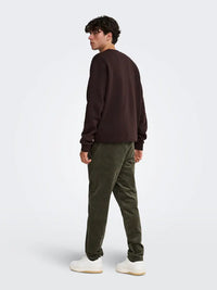 Linus Kordfløyelsbukse 0185 - Beluga Only & Sons