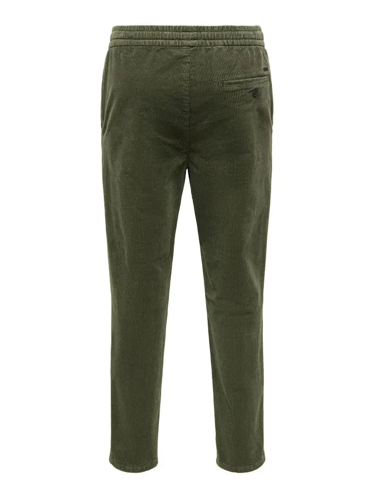 Linus Kordfløyelsbukse 0185 - Beluga Only & Sons